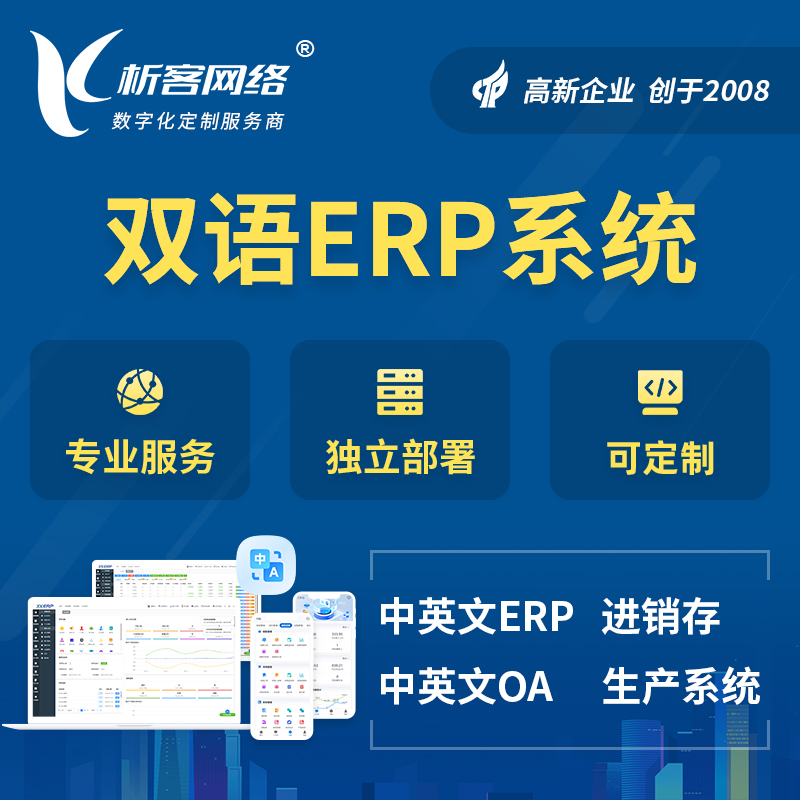 滨州双语ERP系统